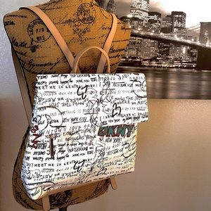 DKNY Tilly Graffiti backpack